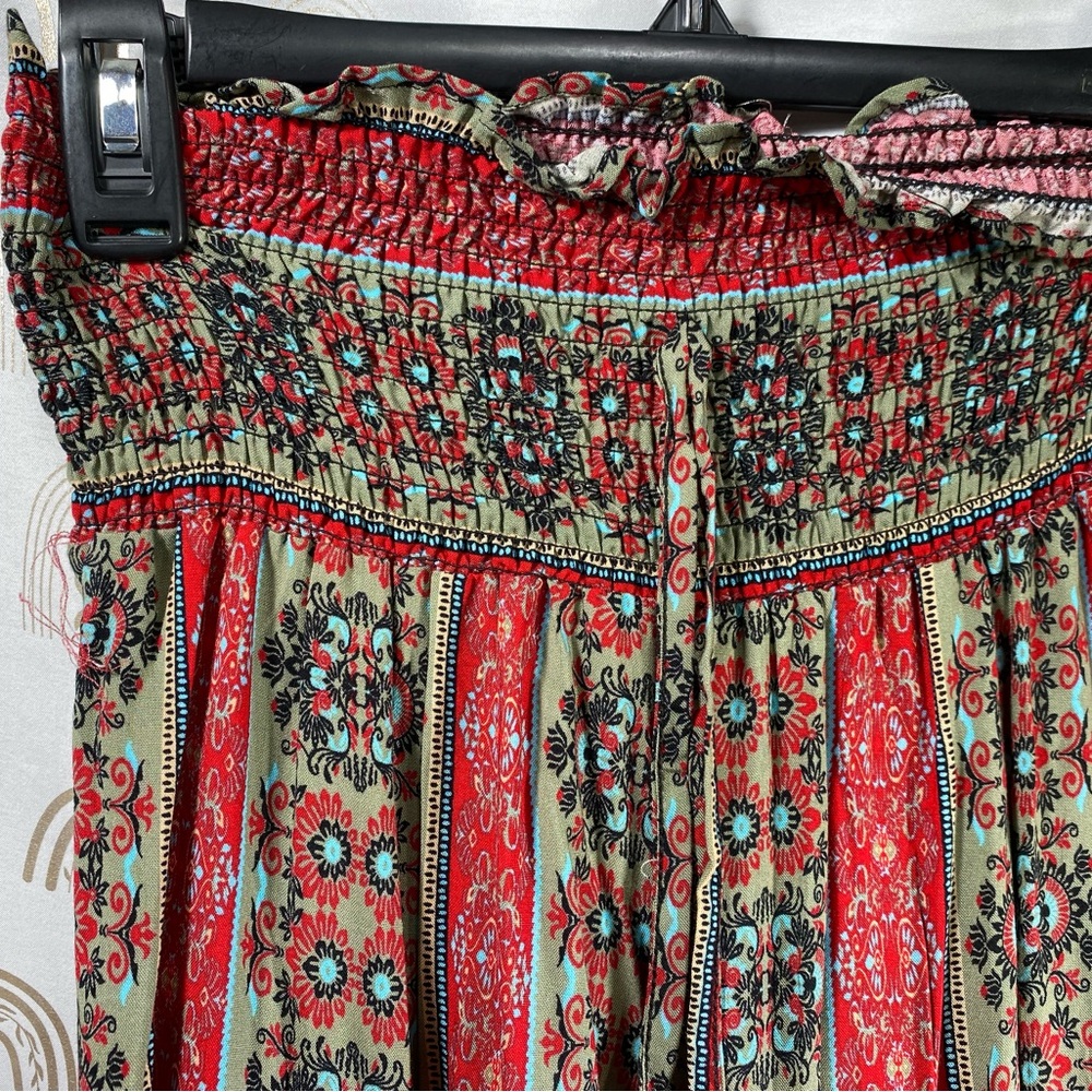 Love 83 Multicolor Wide-Leg Pants - Picture 3 of 10